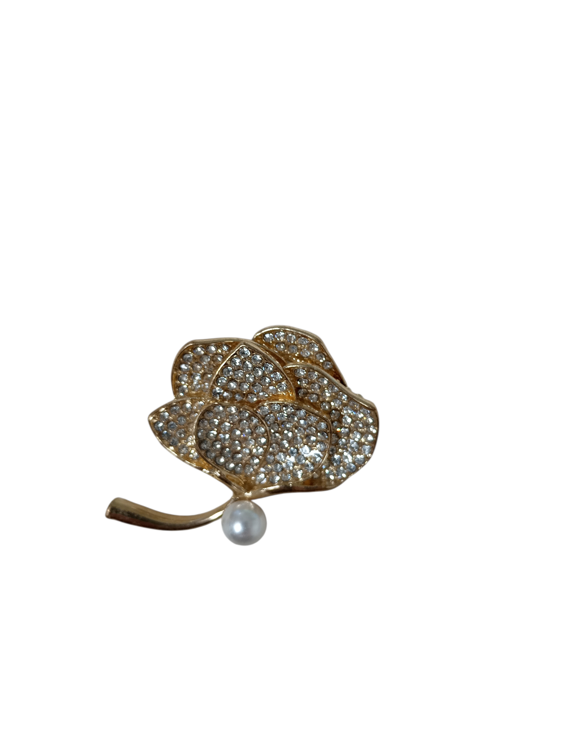 BROCHE DOREE ou ARGENTEE